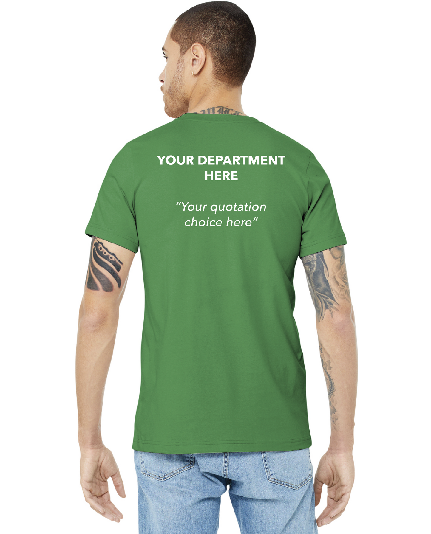 OurKP Experience Custom Department T-Shirts - Leaf