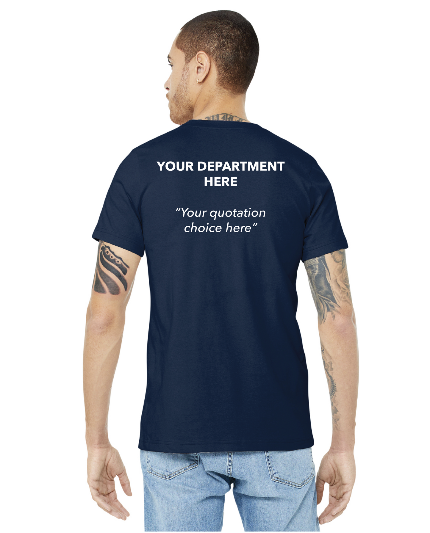 OurKP Experience Custom Department T-Shirts - Navy